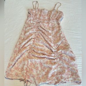 PRINCESS POLLY PINK FLORAL MINI DRESSS